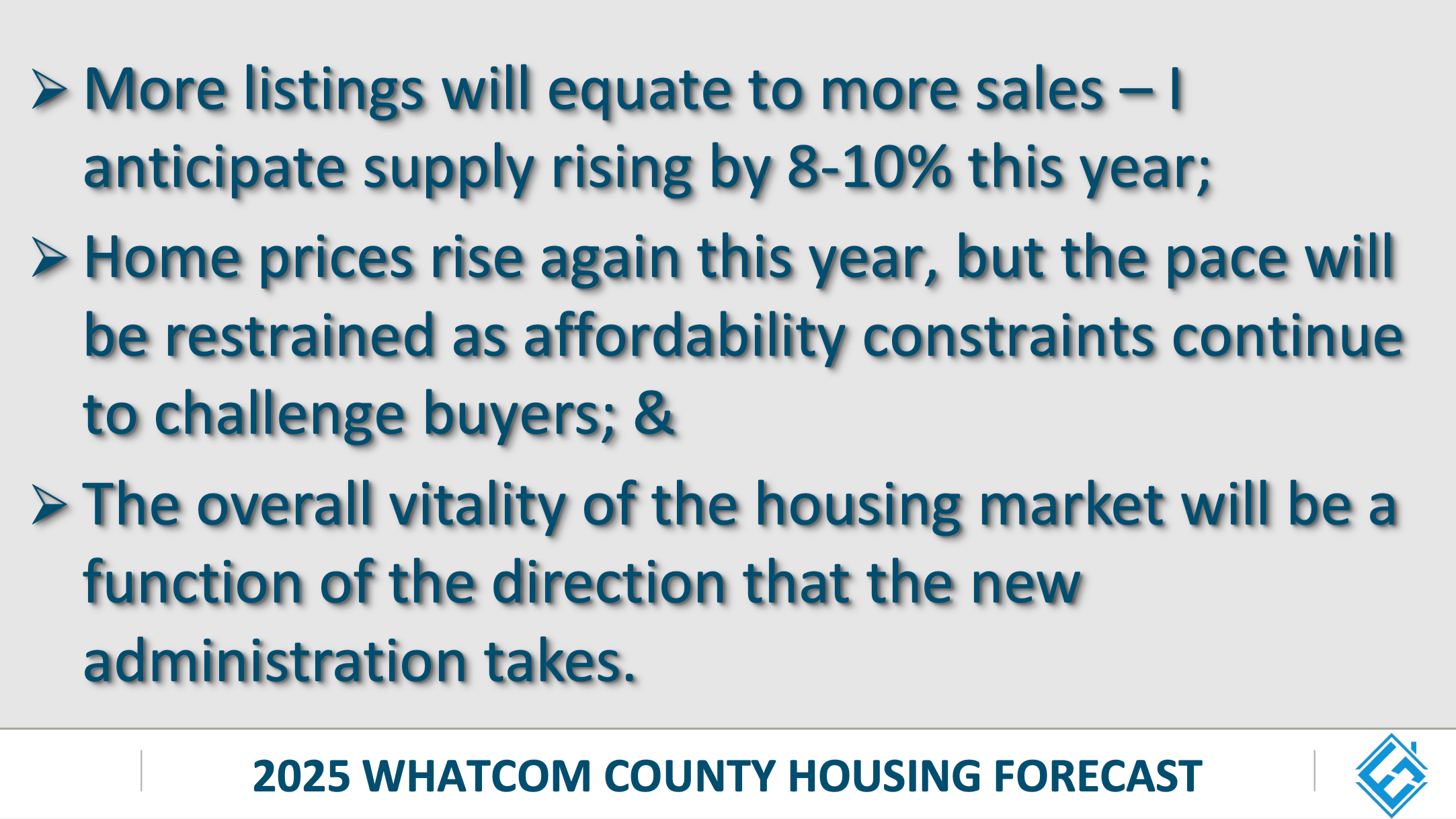 6 Economic Update Stats 2025 Economic & Housing Forecast Update